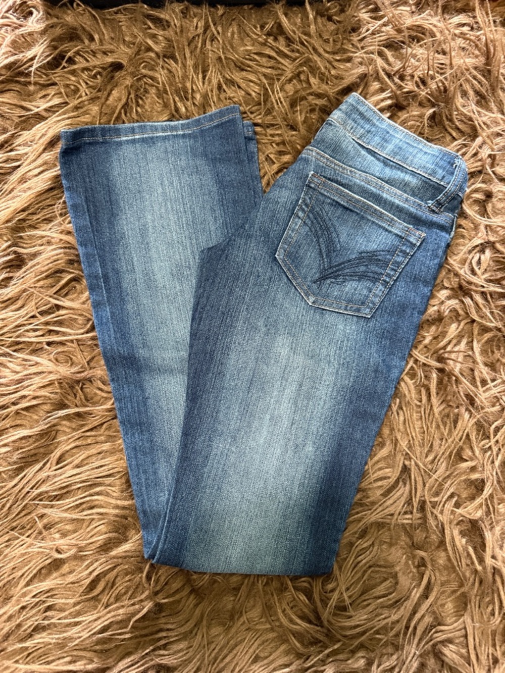 Dollhouse Light-Mid Wash Boot Cut Jeans